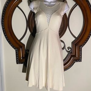 French Connection Cream Dress